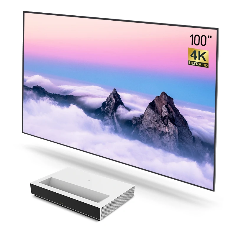 Лазерный проектор Xiaomi Fengmi tv 4K cinema 150 дюймов alpd4 K 3D 1700ANSI проектор Ultra HD беспроводной умный домашний кинотеатр