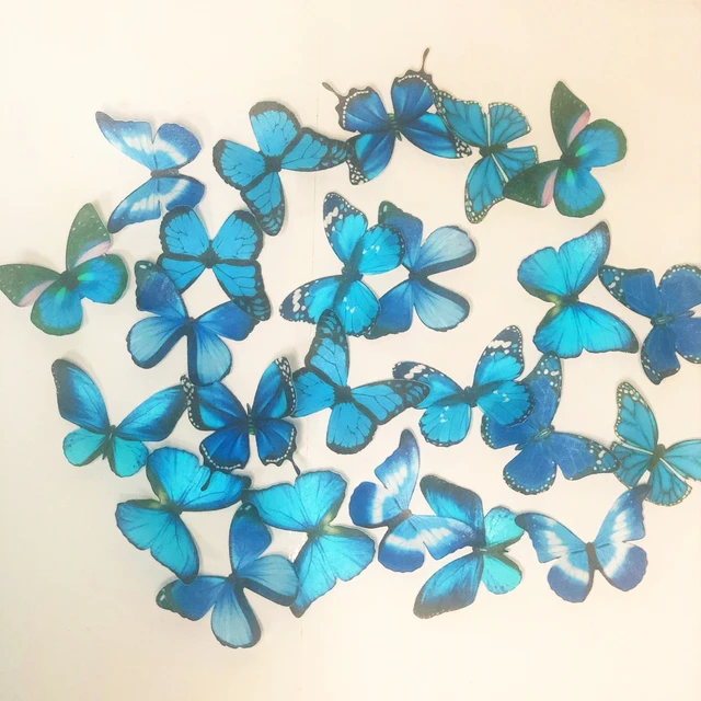 Edible Butterflies Cake Decorations