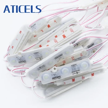 

50pcs DC12V LED Module 3 LED 1.2W SMD 5730 LED Strip Light IP68 Waterproof For Advertising Channel Letters Led Sign
