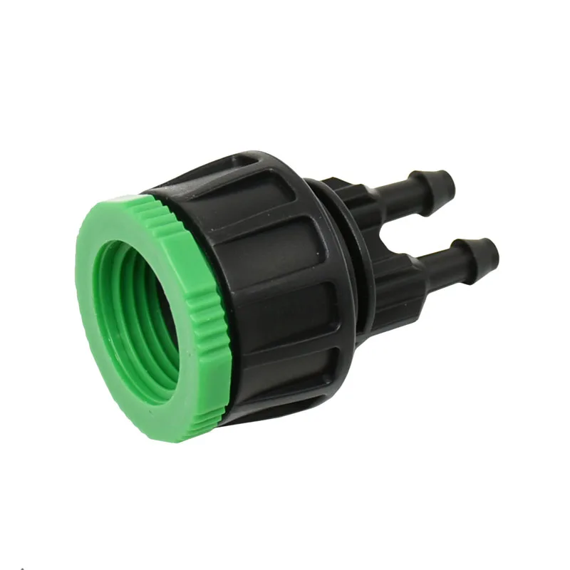 WQDWF quick fittings 1/2 3/4 to 1/4 hose 2-way connector 1/4 Splitter watering Y tap G1/2 G3/4 Hose Pipe Splitter Quick connector 2pcs,Black