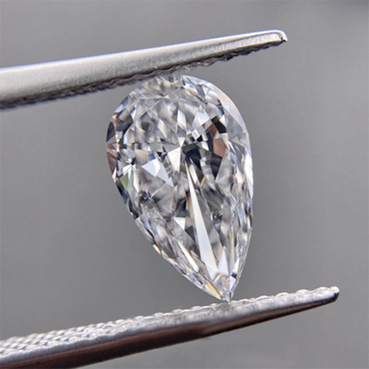 Szjinao pietre preziose sciolte pietra Moissanite da 0,35 ct a 13ct D colore VVS1 diamante a forma di pera per gioielli Pass gemme Tester Moissanite