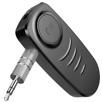 

1Pc Mini 5.0 Receiver Wireless AUX Receiver Rechange Port Adapter Hands-Free Car Kit For Audio Stereo System Connector
