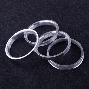 

DWCX Car 4pcs Aluminum Alloy Wheel Hub Centric Rings OD 67.1mm ID 60.1mm Universal