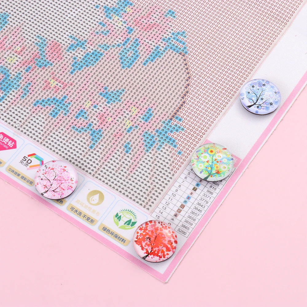 Multifunctional Diamond Painting Cover Holder Magnet Cover Core Fridge DIY Magnet Diamond Painting Tool Cross Stitch Accessory