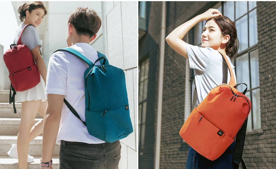 Original Xiaomi 10L Backpack Bag Colorful Leisure Sports Chest Pack Bags Unisex For Mens Women Travel Camping (10)