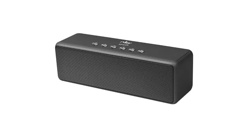 Портативная стерео акустика(колонка) NBY5510 black - Цвет: Черный