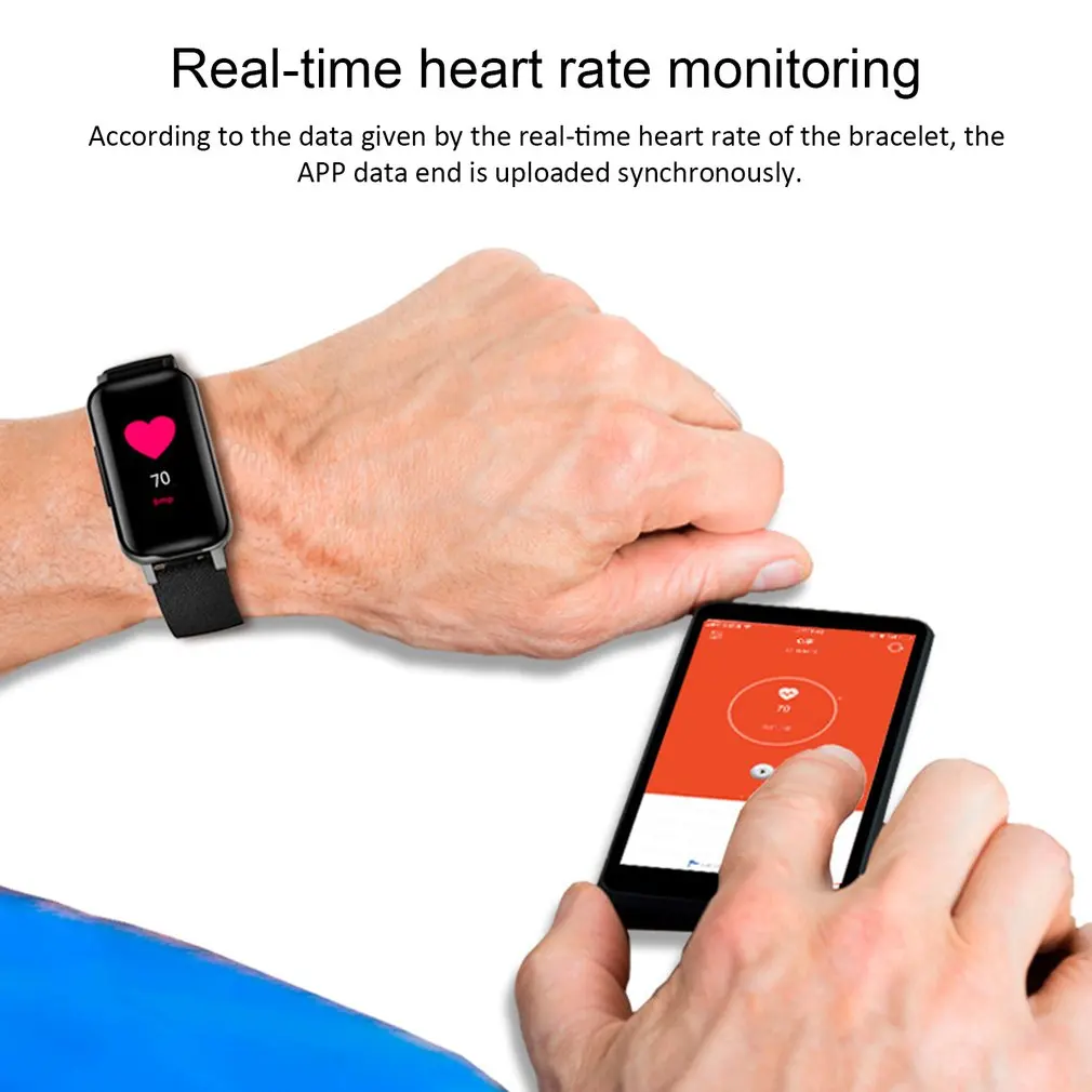 T89 Stereo Earphone 5.0 Smart Bracelet Watch Binaural Health Heart Rate Monitoring Sports Smart Watch Men Women Hot