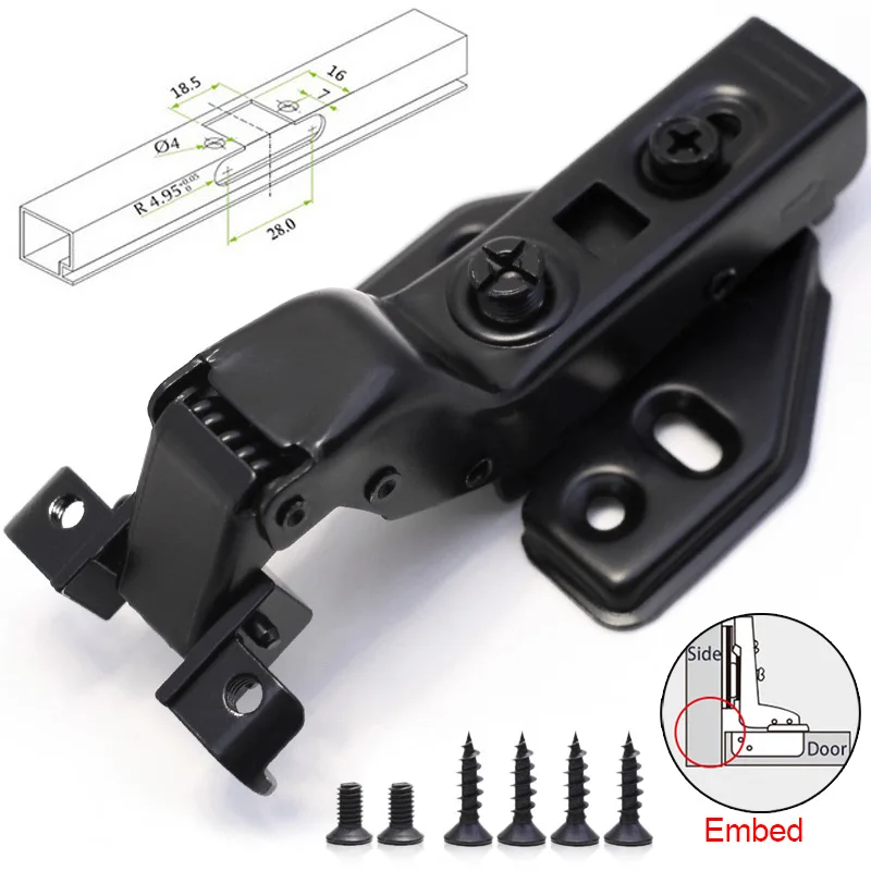 Versatile Metal Aluminum Glass Door Hinge