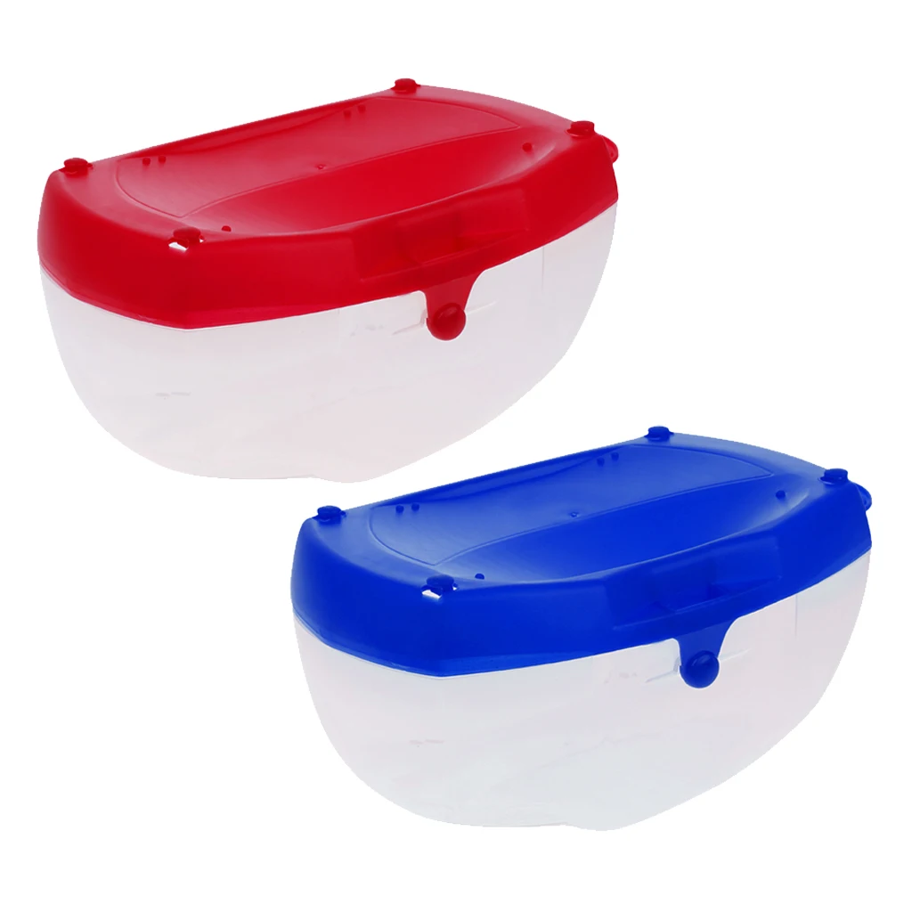 2Pcs Heavy Duty Hard Scuba Dive Diving Mask Storage Box Case, Snorkeling Goggles Swim Glasses Protector, Container Transparent 2Pcs Heavy Duty Hard Scuba Dive Diving Mask Storage Box Case, Snorkeling Goggles Swim Glasses Protector, Container Transparent