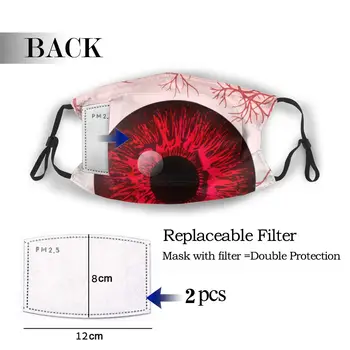 

protective mask with filter Eye anti dust PM2.5 reuse adult teen child girl
