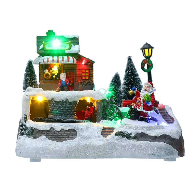 November 20 2022 Pinehurst Village Christmas Tree Lighting 2022 Christmas Snow House Village Led Light Luminescent Decorations With  Music Holiday Christmas Tree Festival House Home Decor|Pendant & Drop  Ornaments| - Aliexpress