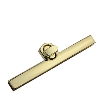 

Hardware Bag Clasp DIY Buckle Twist Lock Turn Lock 1PC Fashion Durable Long Strip Bag Accessory