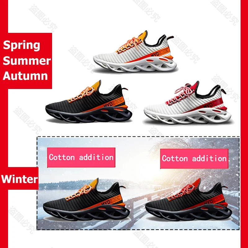 Breathable Running Cotton Shoes Men 's Sports Shoe 47 Large Size Sneakers 45 Fashion Women 's Couple Jogging Casual Shoes
