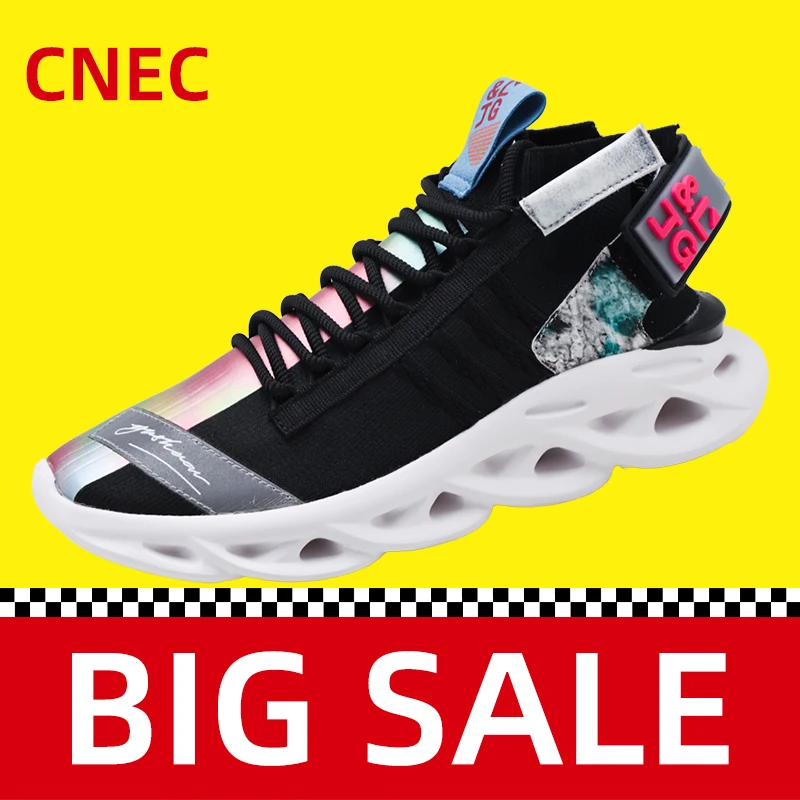 

2020 Fashion Sneakers Shoes for men Casual Sport White Black male Basket Homme Lightweight Flat Platform Footwear Trainers New