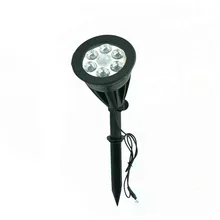 Для подсветки газона с питанием от солнечной панели лампы встроенные лампы на открытом воздухе водонепроницаемая садовая лампа фонарь уличного освещения