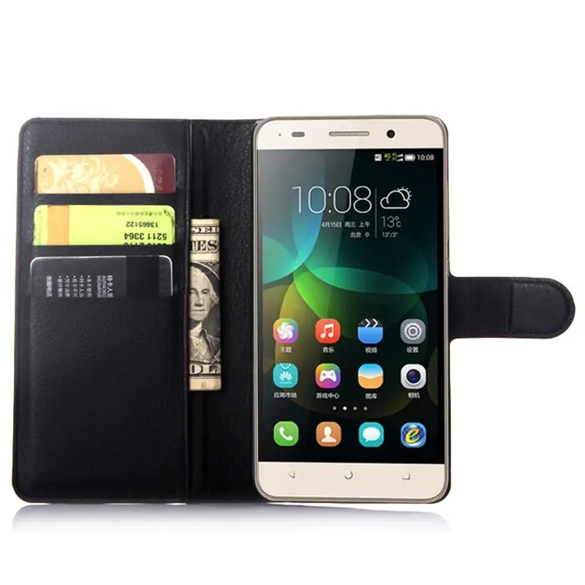 Huawei CHM-U01 чехол 5,0 чехол для телефона из искусственной кожи для huawei Honor 4C CHM-U01 чехол с откидной крышкой