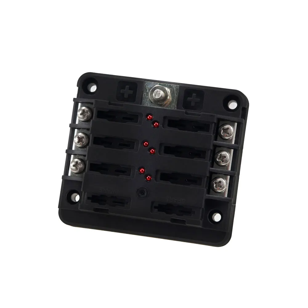 Iztoss 6P модульная коробка предохранителей(винтовой тип) для яхты Dinghy Replaccement Запчасти Аксессуары