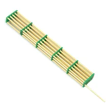 20 шт Королева тюрьма клетка длинные 5 секций пчеловодство оборудование бамбук королева пчела клетка принадлежности для пчеловодства инструменты