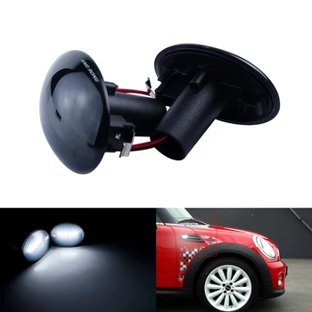 

ANGRONG LED Side Marker Indicator Light White For Mini Cooper R55 R56 R57 R57 R58 R59