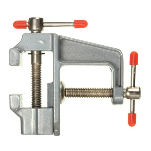 

Aluminum Miniature Small Jeweler Clamp On Table Bench Vise Tool Vice 85mm x 95mm