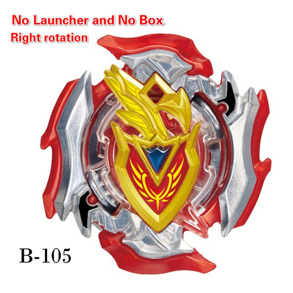 Стиль B144 B143 b145 бэйблэйд Топы пусковые устройства Beyblade Burst игрушки Bables Fafnir металлический волчок Bey Blade лезвия игрушки - Цвет: B105 not Launcher