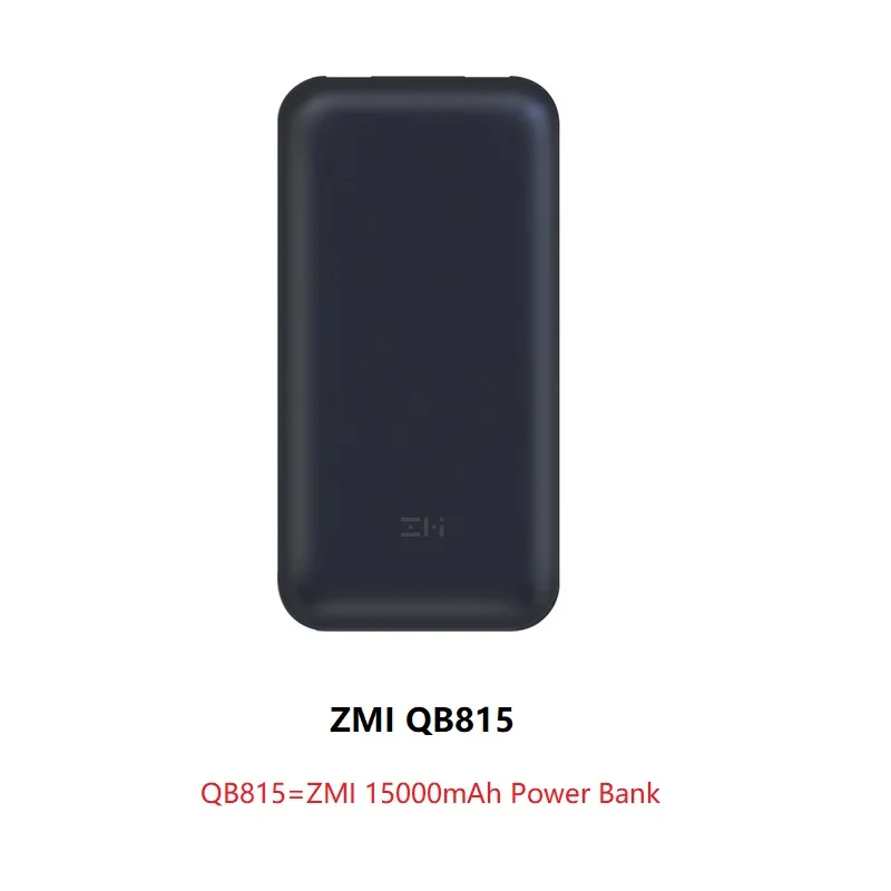 ZMI power Bank 20000 мАч 15000mAhUSB-C PD 2,0 внешний аккумулятор Портативная зарядка 3,0 type-C зарядное устройство для Macbook - Цвет: 1