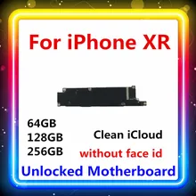 Для iphone XR материнская плата разблокированная материнская плата без лица ID протестирована с установленной на IOS материнской платой 64 Гб/128 ГБ/256 ГБ материнская плата