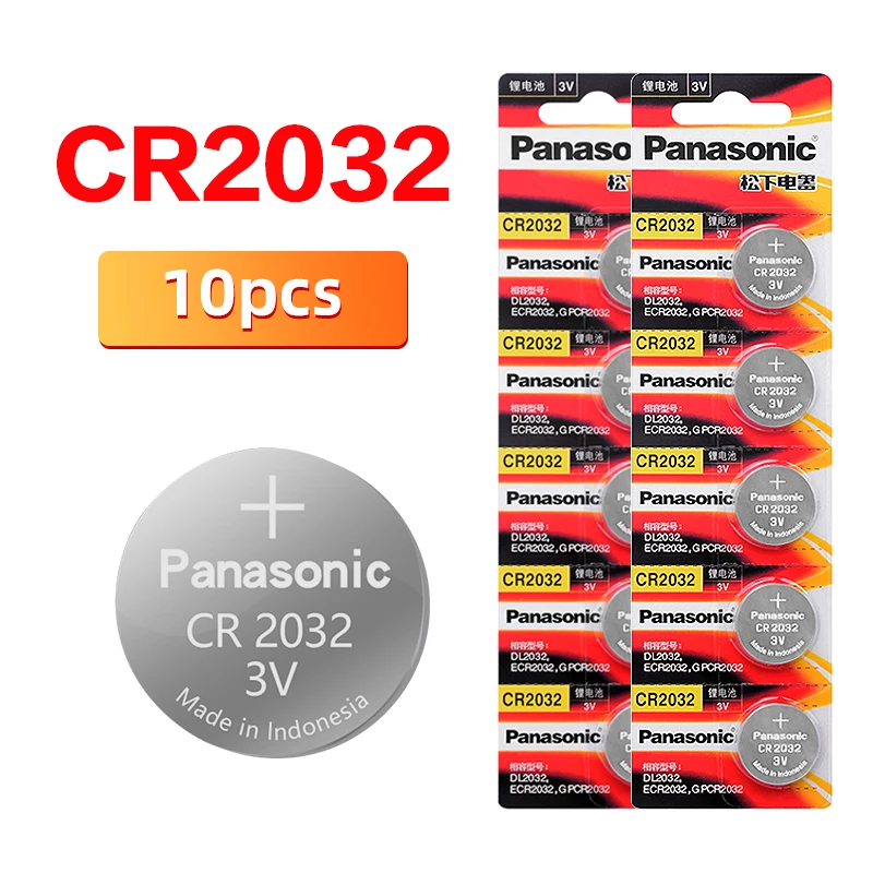 Акция PANASONIC 2020 10 шт. 3 в CR2032 CR 2032 часы батарейки кнопки монеты калькулятор литиевая