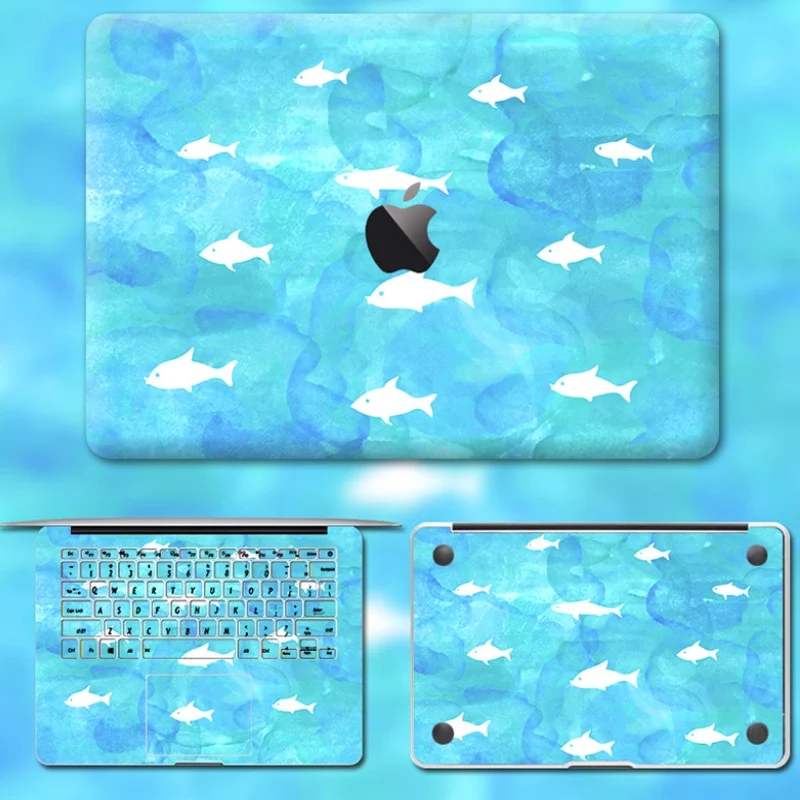 Милая наклейка для ноутбука Macbook Pro Air 11 13 15 Retina защитная пленка всего тела милая