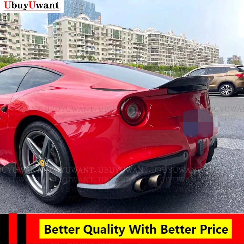 Для заднего багажного отделения 2013 2014 2015 2016 Ferrari F12 Berlinetta спойлер для