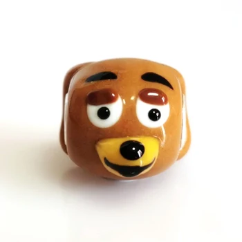 

Round Beads 925 Sterling Silver Animal Murano Glass Bead Fit European Bracelet Bangle Jewelry Accessories Round Beads