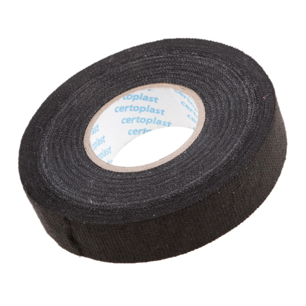 Automotive Car Cable Looms Harness Wiring Tape Adhesive Fleece Cloth Black