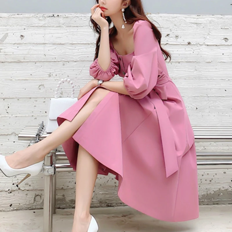 midi dress autumn 2020