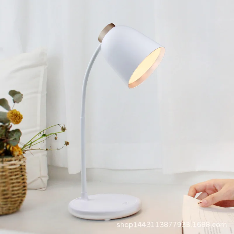 

New Style Folding Desk Lamp Charging LED Eye Protection Student Lamp Touch Switch Creative Gifts Small Night Lamp Bedside Lamp