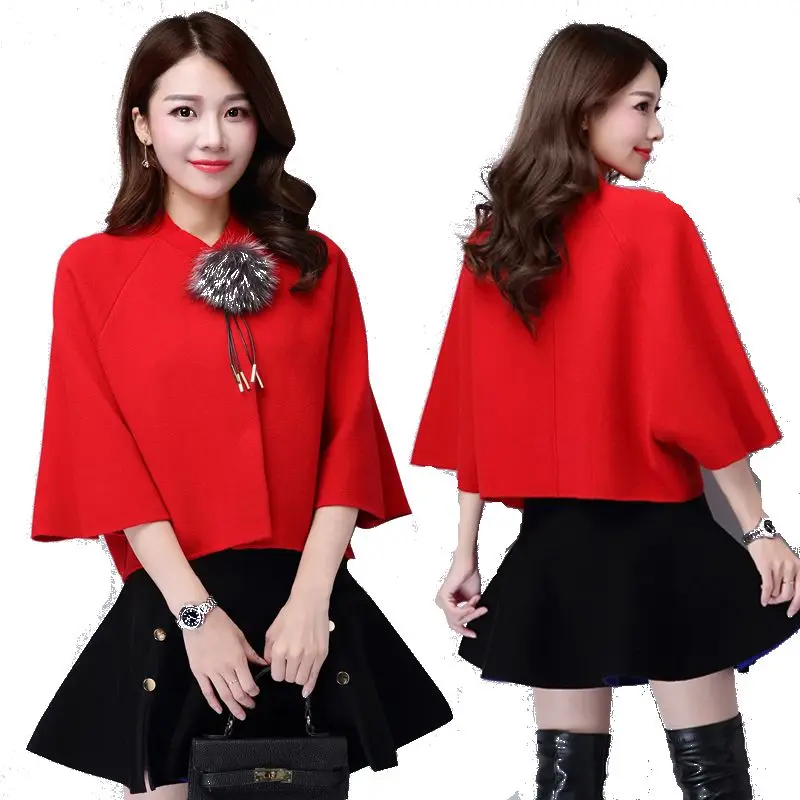 2020 High Quality Brand Autumn Winter Sweater Women Cardigan Loose single Breasted Women's Cashmere 4 colors |