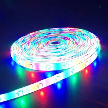 

10 Meters/Roll 12V 44-key Colorful Self RGB LED Strip with Infrared Remote Control Self Adhesive Home Decoration Strip Light