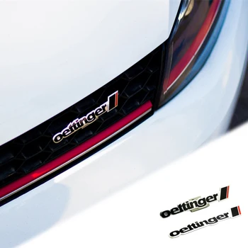 

Black aluminum oettinger Flag Grille & Rear Emblem Badge for Volkswagen MK6 MK7 GOLF CC Jetta SCIROCCO POLO Tiguan R20 R36