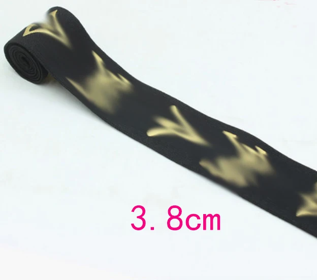 

3 meter 3.8cm wide jacquard elastic letter elastic band