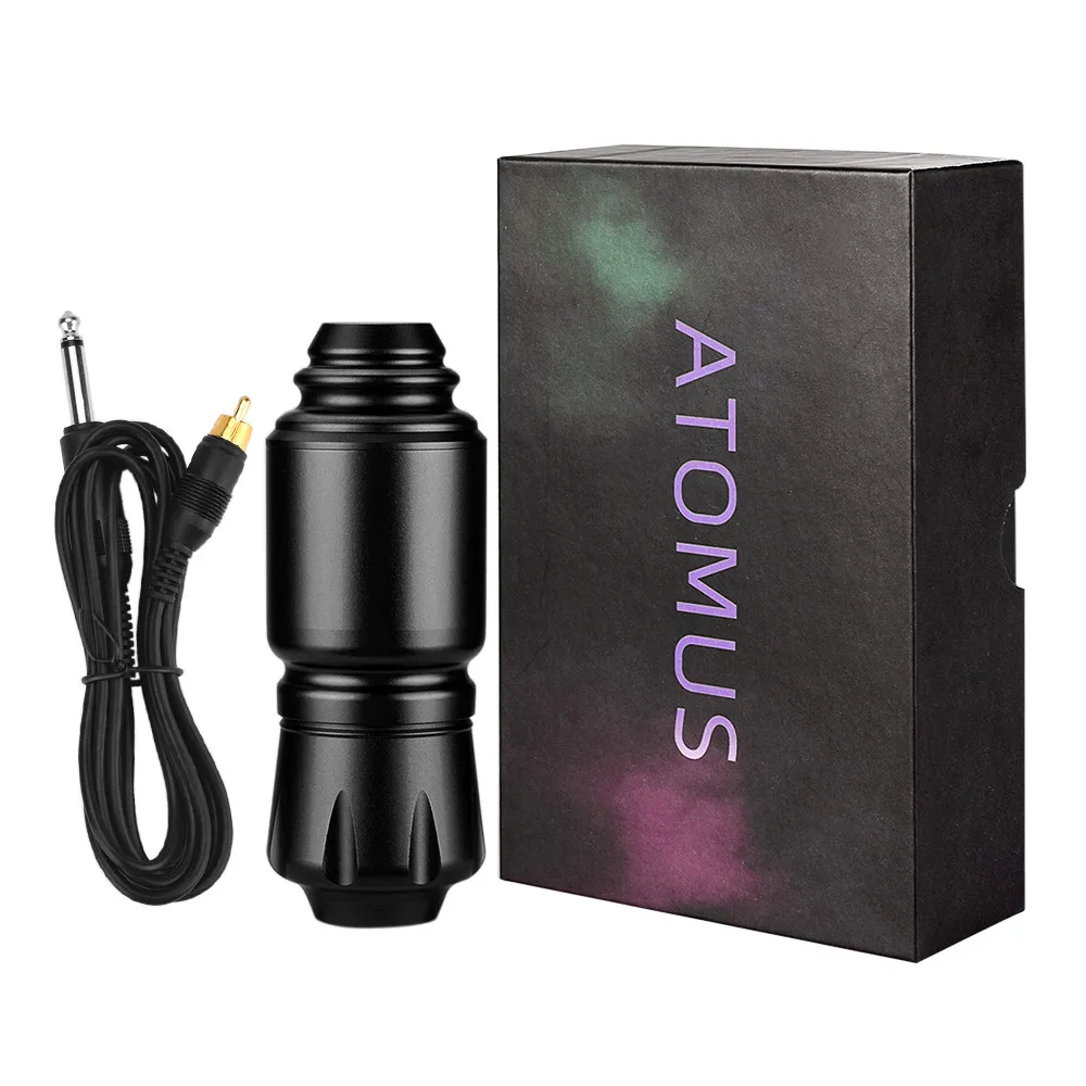 

2019 New Powerful Tattoo Pen Rotary Tattoo Gun Machine RCA Power Cable Motor Tattooist Body Art Shader Liner Permanent Makeup