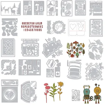 

Mushroom Cake Gift Box Bow Light Bulb Metal Cutting Dies Stencil For Scrapbooking Embossing DIY Paper Card Album Handcraft 2020