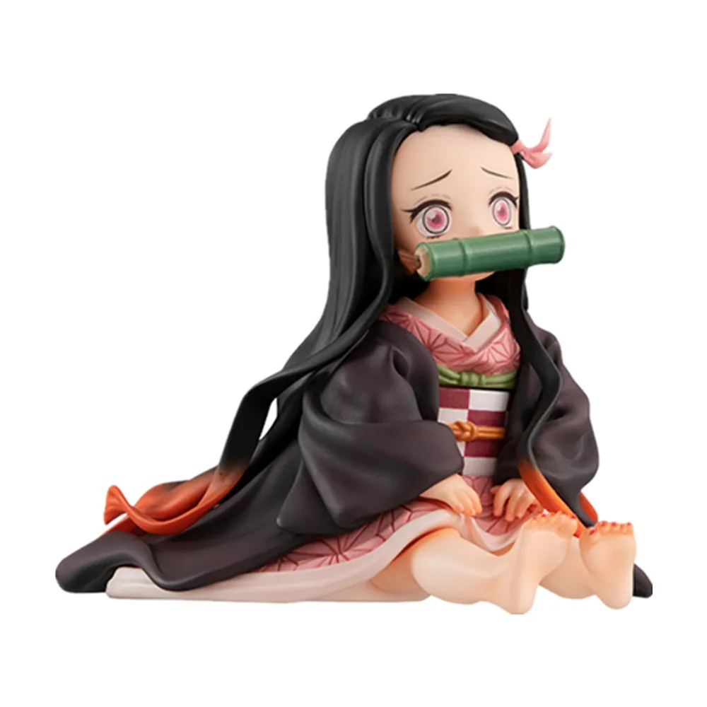 Demon Slayer Kimetsu no Yaiba Tanjirou Giyuu Inosuke Nezuko фигурка ПВХ модель игрушки Demon Slayer фигурка аниме милые игрушки Brinquedos
