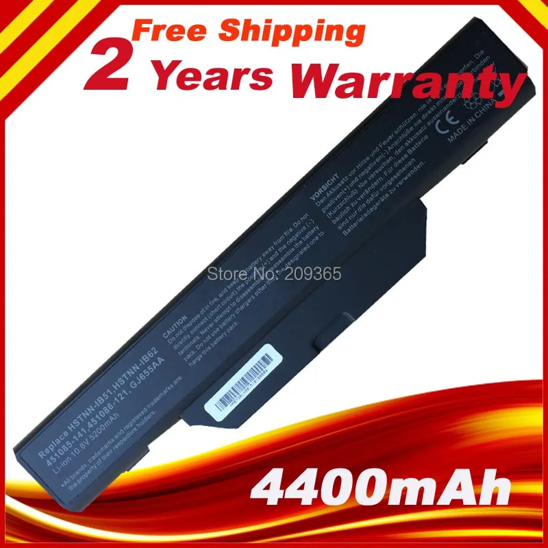 Аккумулятор для ноутбука 6720s/CT 500764-001 HSTNN-LB51 HP/Compaq 615 511 610 бизнес-ноутбука 6720s 6730S 6735S |