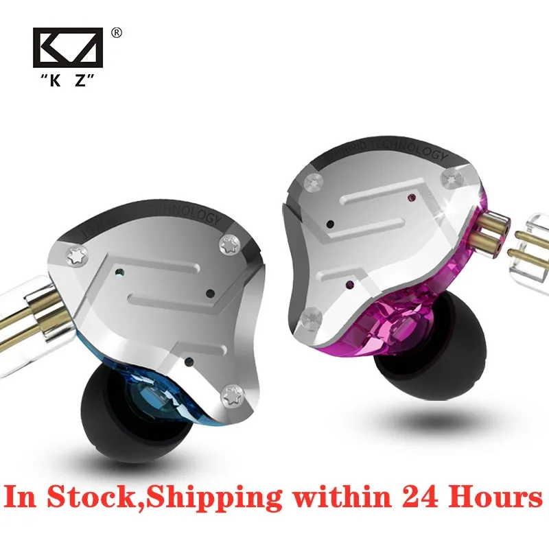 Новинка KZ ZS10PRO Pro 4BA + 1DD гибридные наушники гарнитура HIFI монитор вкладыши Наушники