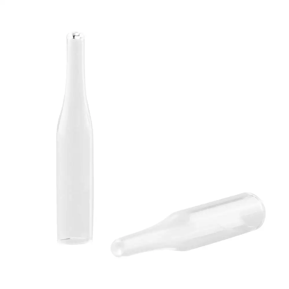 Laboratory Supplies Transparent Inner Cannula Experimental Tool Sample Tube Flat Bottom Glass Tube