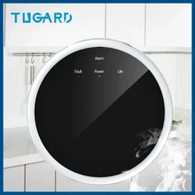 Tugard – détecteur de fuite de gaz 433mhz, capteur de gaz naturel sans fil Tuya intelligent pour la sécurité de la maison et de la cuisine, utilisé avec le système d'alarme