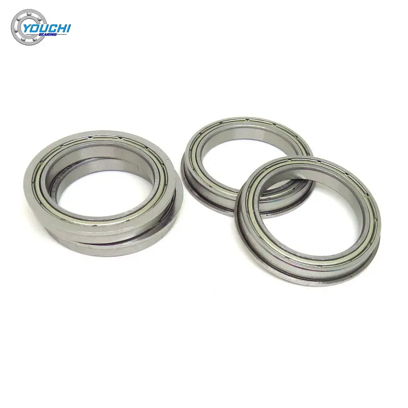 

2pcs F6704 ZZ 20x27x4mm Chrome Steel Flange Ball Bearing F6704Z 6704 F6704RS 20*27*4 mm ABEC-5Thin Section Flanged Bearing