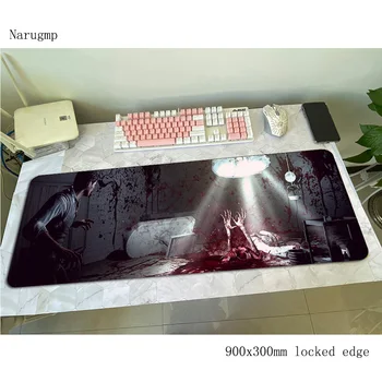 

The evil within mousepad gamer xl 800x300x4mm gaming mouse pad Colourful notebook pc accessories laptop padmouse ergonomic mat