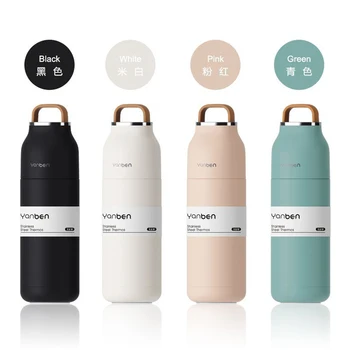 

Macaron Travel Water Bottle 304 Stainless Steel Thermos Bottle Thermal Cup Vacuum Flask 350ml Coffee Insulated Cup Thermo Mug