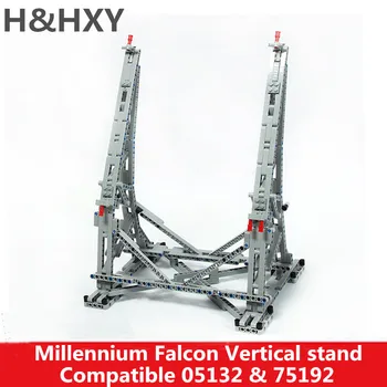 

IN STOCK H&HXY MOC 05132 and 75192 Vertical Display Stand Ultimate Collector's Model Building block brick chrismas gifts toys