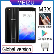 98%New Meizu M3X 3GB 32GB smartphone Global version dual camera android phone cellphone MediaTek Helio P20 5.5 inch screen